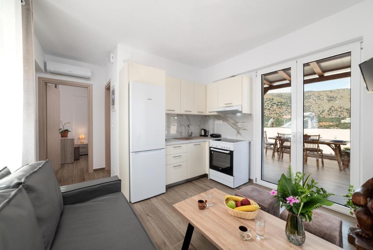 E.Berdufi Apartament Sea View Elounda Eksteriør billede
