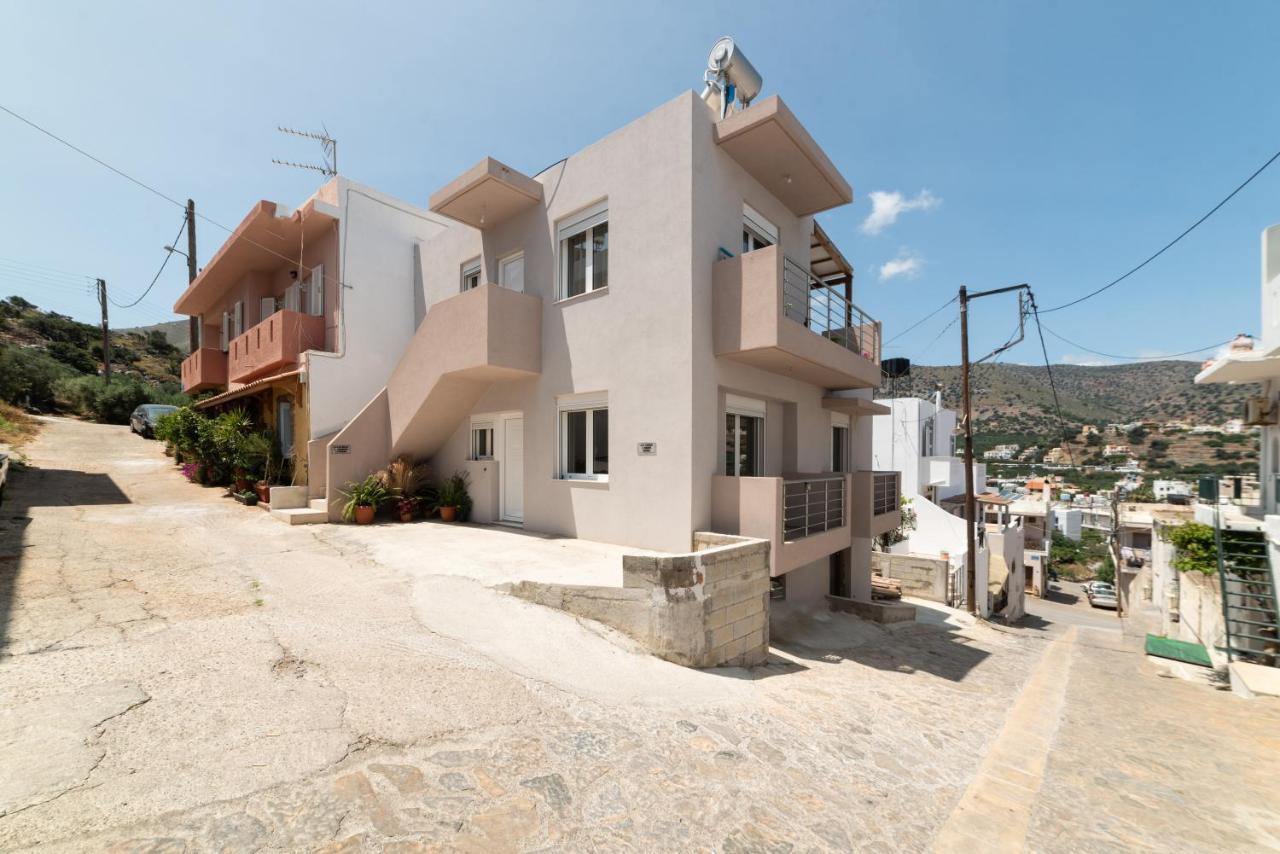 E.Berdufi Apartament Sea View Elounda Eksteriør billede