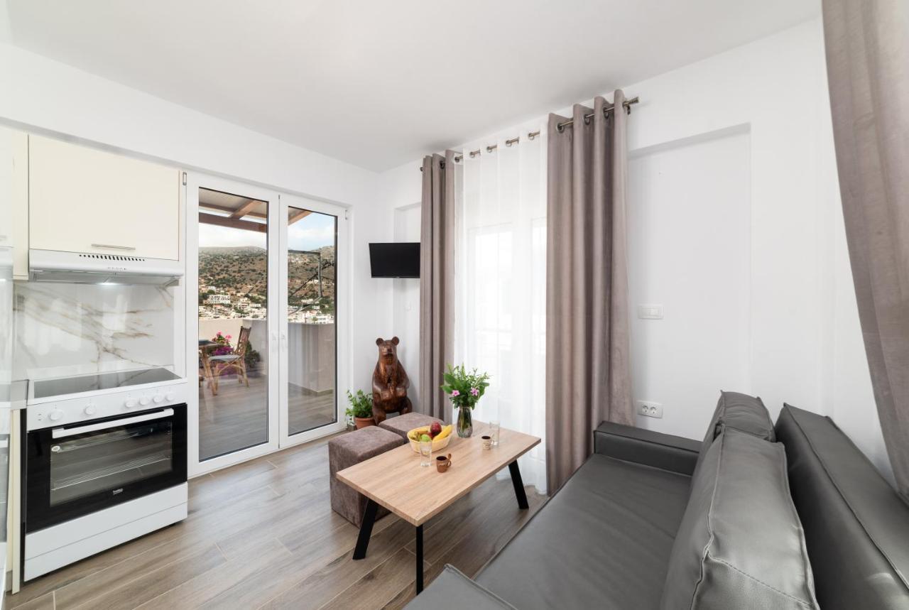 E.Berdufi Apartament Sea View Elounda Eksteriør billede